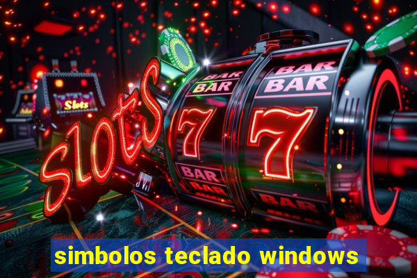 simbolos teclado windows